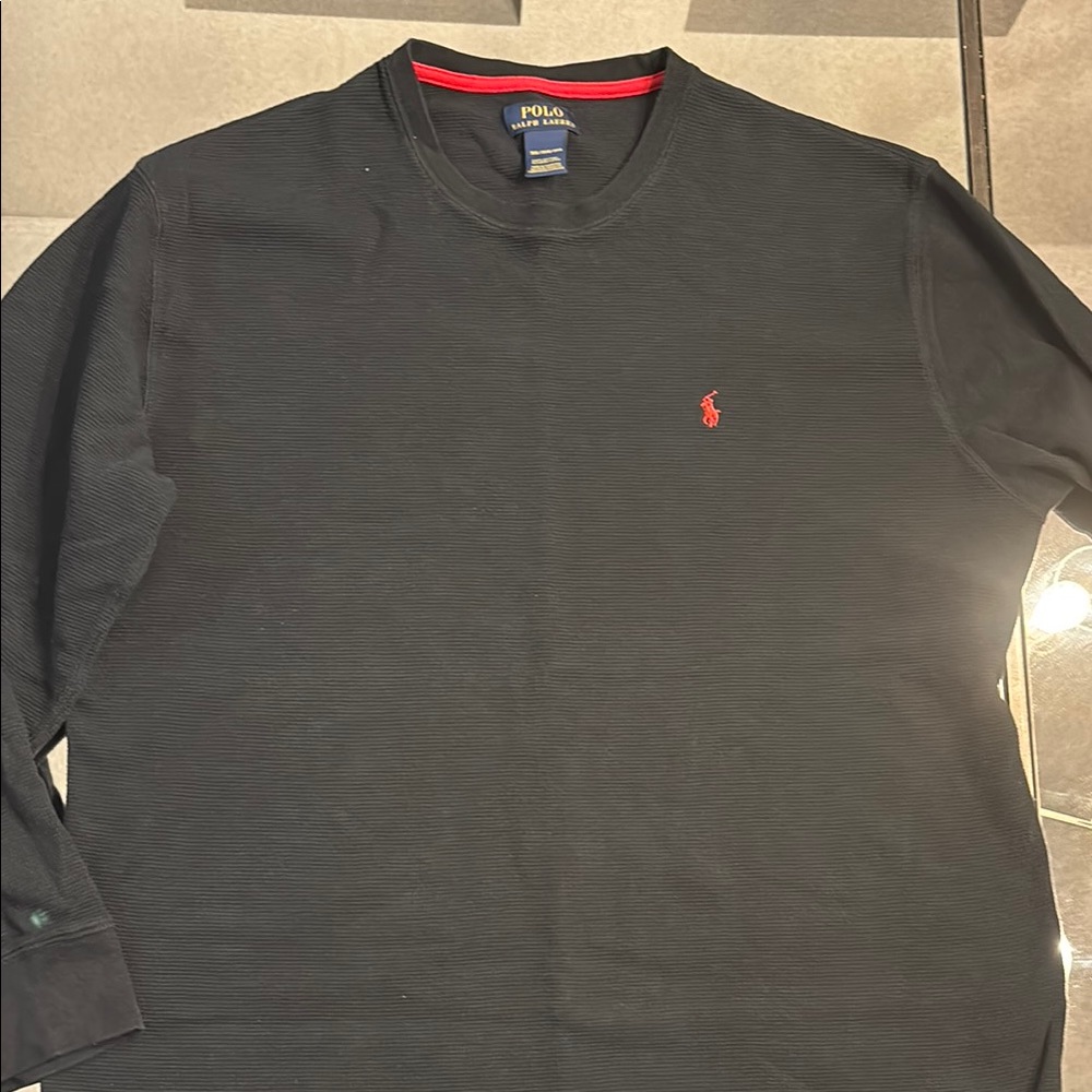 Polo by Ralph Lauren Waffle-Knit Crewneck Thermal
